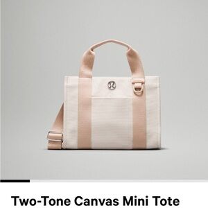 Lululemon Two-Tone Canvas 4.5L Tote